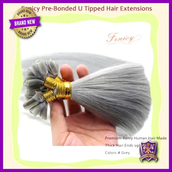 Real Human Hair Extensions 16 Inch Keratin U Tip 50g Pre Bonded main image 6